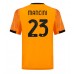 AS Roma Gianluca Mancini #23 Borte Drakt 2025-26 Kortermet